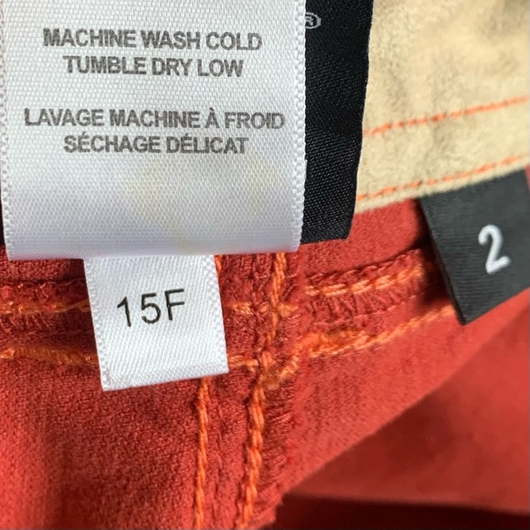 KUHL Kory Skirt Corduroy Outdoors Hiking Burnt Sienna Size 2 - Picture 6 of 7